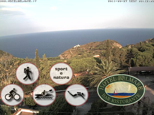 Webcam a Patresi, Isola d'Elba